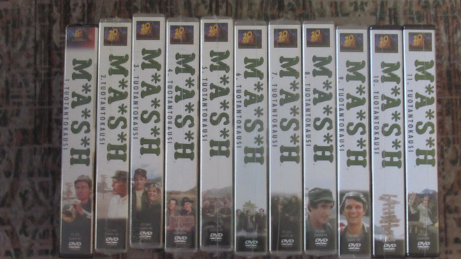 M*A*S*H Kaudet 1-11 koko sarja DVD