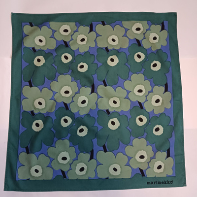 UNIKKO HUIVI 50x50 cm sini-vihreä • MARIMEKKO