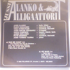 JUSSI ALANKO & ALLIGAATTORIT :: VAIN ME KANAT :: VINYYLI 7" - pikkukuva 2