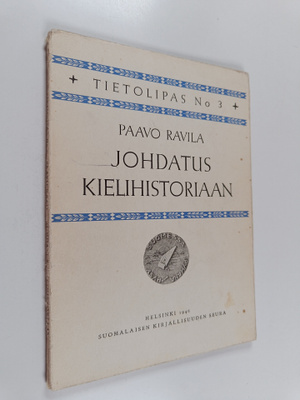 Paavo Ravila : Johdatus kielihistoriaan