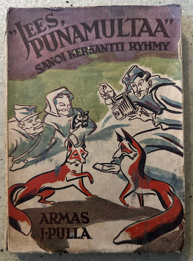 [Kirja] ARMAS J. PULLA: JEES, PUNAMULTAA, SANOI KERSANTTI RY