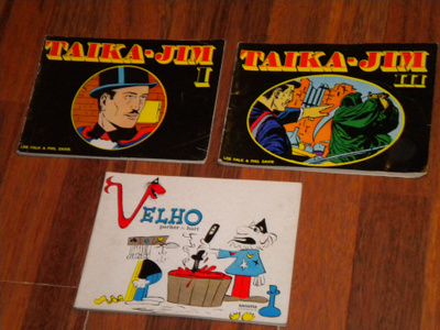 Taika Jim 1 & 3 1971 ja Veho 1 1970 sarjakuva