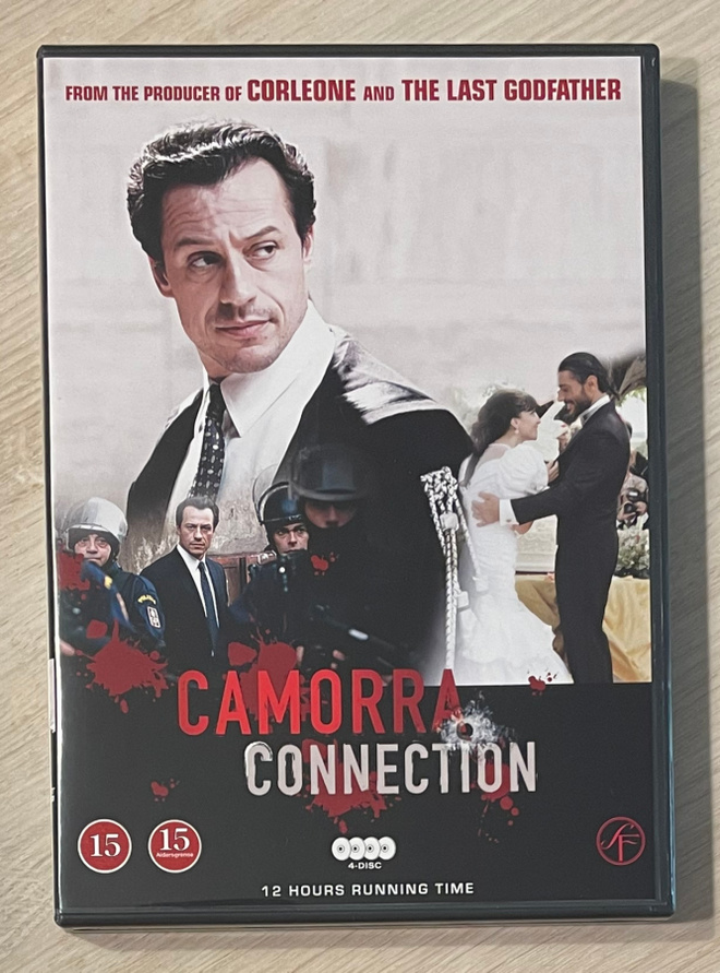 Camorran miehet (2013) koko tv-sarja (4DVD) *UUSI*
