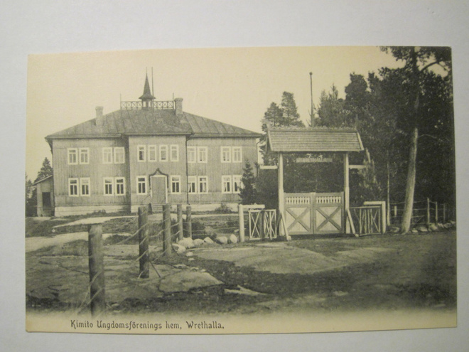 VANHA Postikortti Kemiö Kemiönsaari HUIPPUKUNTO ennen-1905