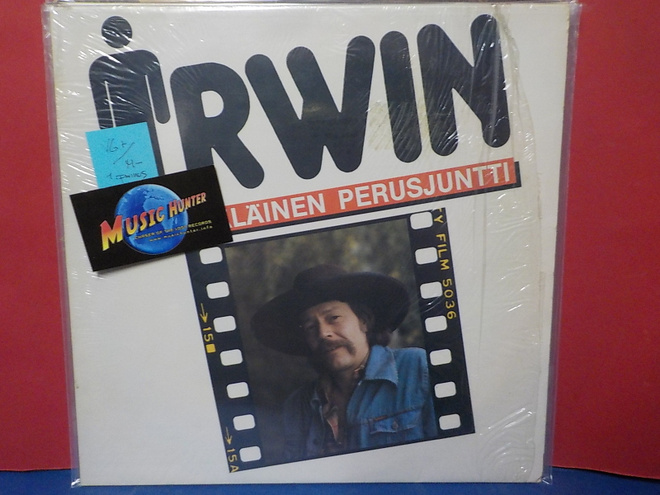 IRWIN GOODMAN - HÄRMÄLÄINEN PERUSJUNTTI 1. PAINOS VG+/M- LP