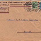 FIRMAK. KOTKA  KYMINLAAKSON TYVÄEN SANOMAL.+SENSUURILIUSKA J - pikkukuva 1