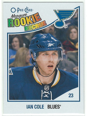 11-12 O-Pee-Chee 2010-11 Rookie Update #604 Ian Cole RC