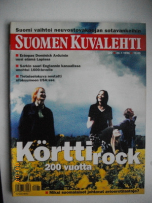 Suomen Kuvalehti Nro 30/1996. (13.3)
