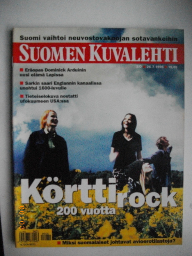 Suomen Kuvalehti Nro 30/1996. (13.3)