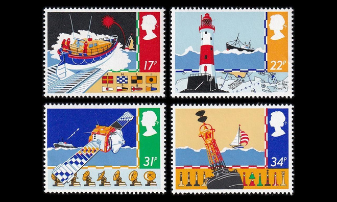 Iso-Britannia 1031-4 ** Meriturvallisuus (1985)