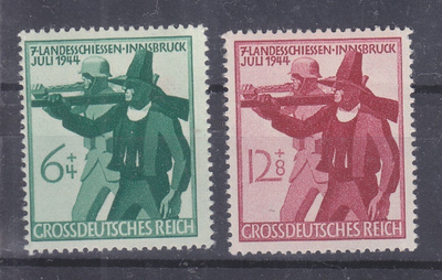 Saksa Reich 1944  LaPe 891-892 postituoreena.