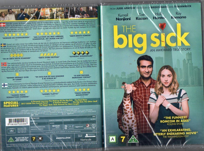 Big Sick	(39 107)	UUSI	-FI-	DVD	nordic,			2017