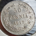 50- (tyyppi II) ja 25-PENNIÄ(tyyppi I ) v.1917 - pikkukuva 2