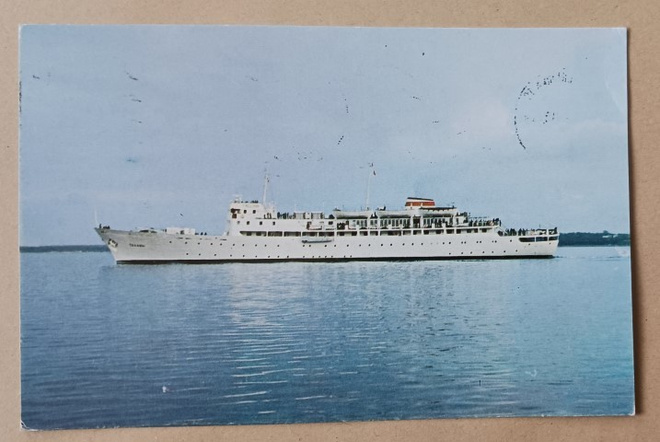 m/s Tallinn, Estonian Steamship Company, väripk. p. 1989