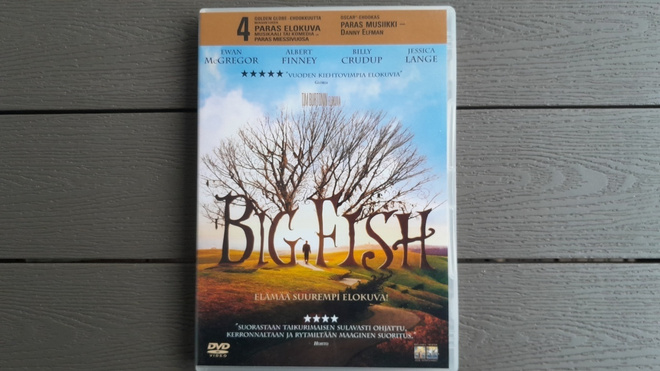 DVD: Big Fish (Ewan McGregor, Jessica Lange 2003)