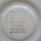 Arabia Elvikki kahvikupin alus latanen - pikkukuva 2
