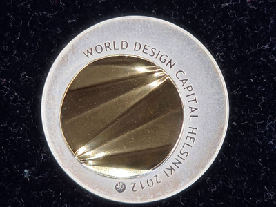 Kulta-/hopearaha 50€ World design capital 2012