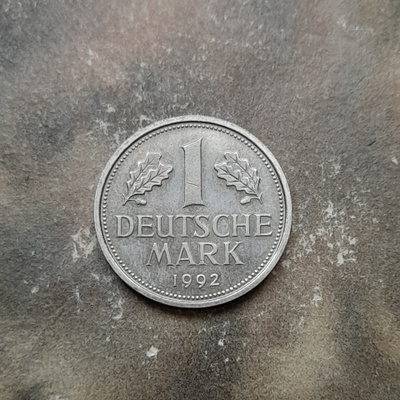 Deutsche 1 mark 1992 F