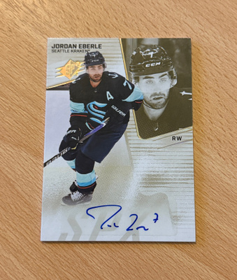 2022-23 SPx Jordan Eberle Autograph