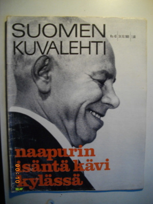 Suomen Kuvalehti Nro 43/1969 (6.5)
