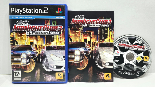 PS2 - Midnight Club 3 DUB Edition Remix