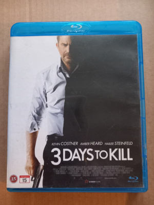 3 days to kill Nordic Blu-ray
