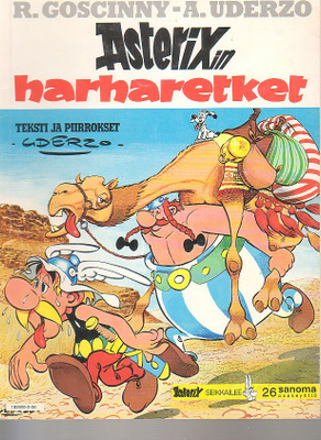 Uderzo: Asterix - HARHARETKET (1-painos 1982)