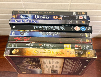 Scifi-Fantasia-Toiminta DVD paketti!  Paljon 2-disc SE:ta