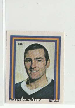 Wayne Connelly St. Louis 71-72 Eddie Sargent Sticker #186