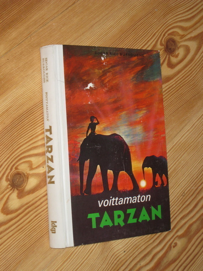 Burroughs, E.R.: Voittamaton Tarzan 1.p skk v. 1972
