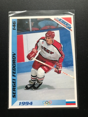 1994 Jääkiekko Sergei Fedorov #146