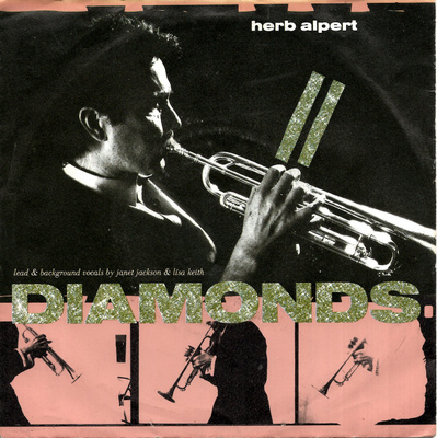 HERB ALPERT: Diamonds / African Flame 7"kk