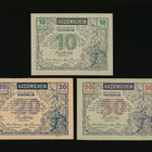 Itävalta Notgeld 10, 20, 50 Heller, Tausendlum 1920 - pikkukuva 2