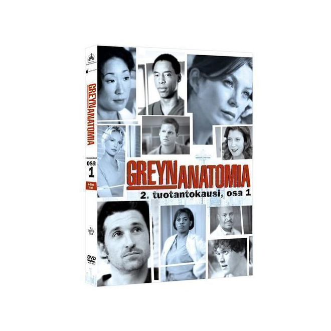 Greyn Anatomia - 2. tuotantokausi, osa 1 (4XDVD)