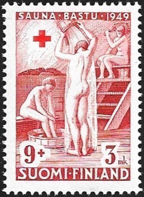 1949 Punainen Risti 9 + 3 mk **  LaPe 362