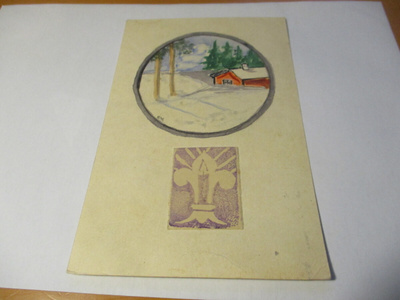 Partiokortti omatekoinen np 1943