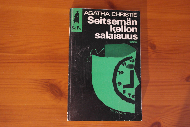 Agatha Christie:Seitsemän kellon salaisuus.SAPO 78