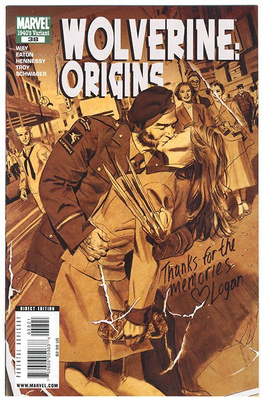 Wolverine Origins #38 Variant September 2009