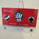 2024-2025 Blueline Finland MATCH CARD Iiro Pakarinen 6/6 - pikkukuva 2