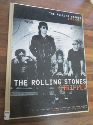 THE ROLLING STONES - stripped ( nuottikirja !!