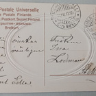 Rakennus lumen keskellä, soikiokortti, Uusi Vuosi, p. 1913 - pikkukuva 2