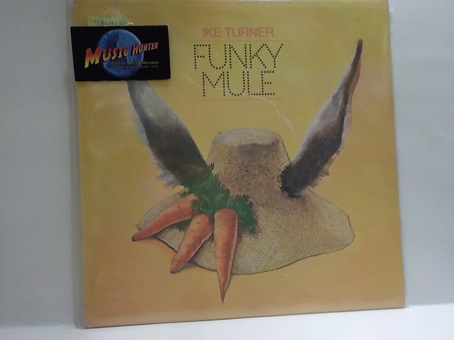 IKE TURNER - FUNKY MULE EX-/EX- LP uk-75