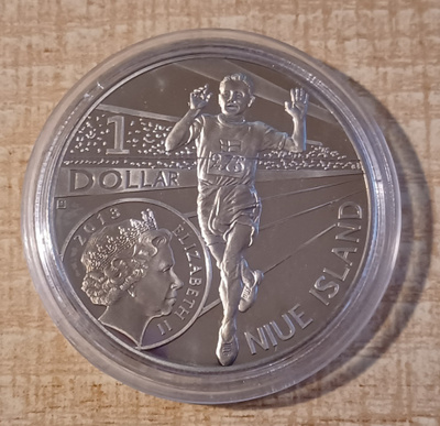 1 Dollari 2013 Niue "Paavo Nurmi" Ku/Ni Proof (K)
