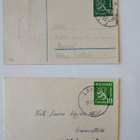 Kaksi postilähetystä toinen 1940-luvulta ja toinen 1953 - pikkukuva 1