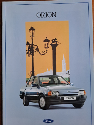 Ford Orion -esite, 1989