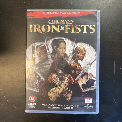 Man With The Iron Fists DVD