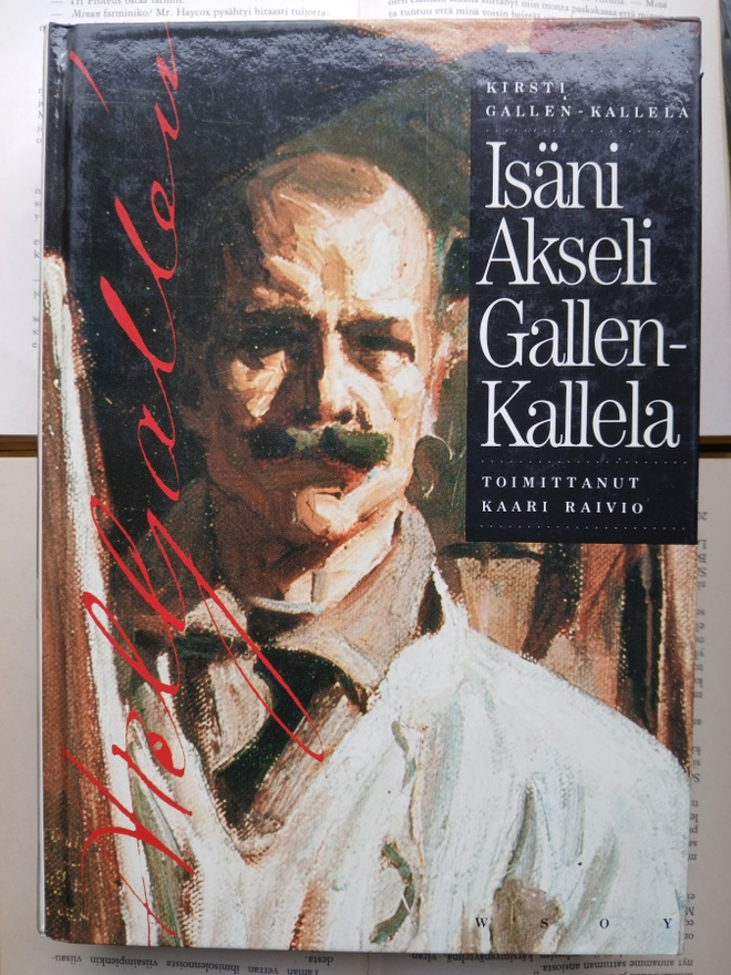 Isäni Akseli Gallen-Kallela (sid.)