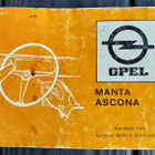 OPEL MANTA ASCONA Handbok ruotsinkielinen käsikirja 1975 - pikkukuva 1