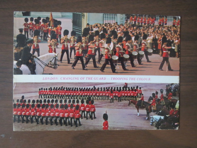 Buckingham Palace Vahdinvaihto 1970-luku militariakortti