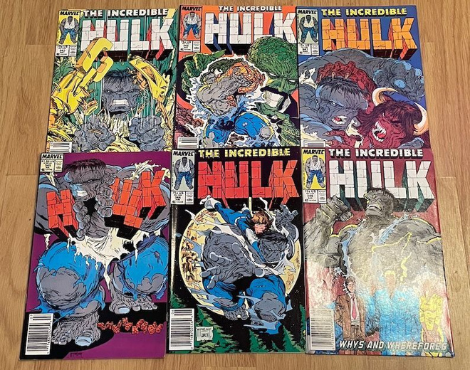 The Incredible Hulk nrot 341-346 (Marvel US)